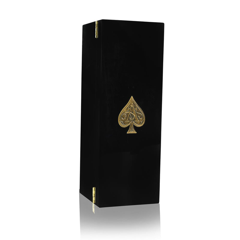 1x Cassa per champagne Armand de Brignac dorata con finitura laccata pianoforte