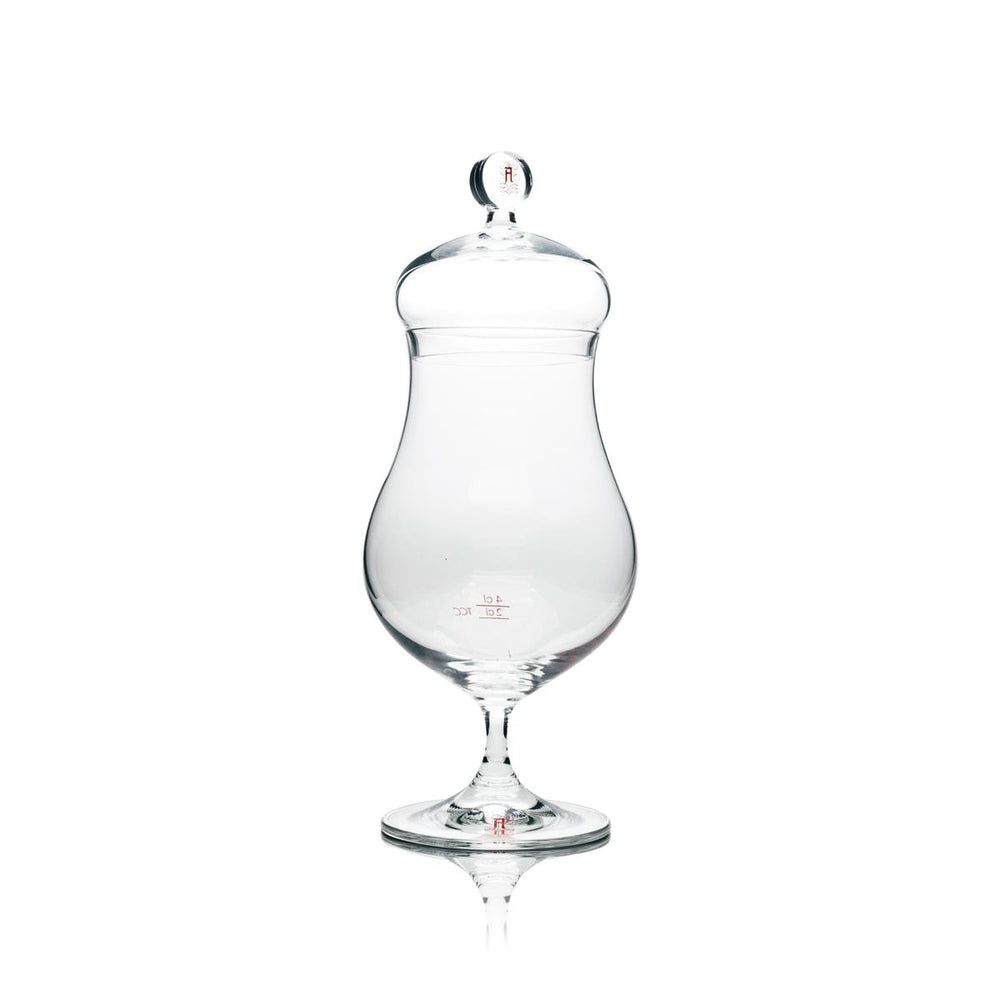 1x bicchiere da liquore Asbach Uralt 0,2 l "Geniesserglas" piccolo con coperchio
