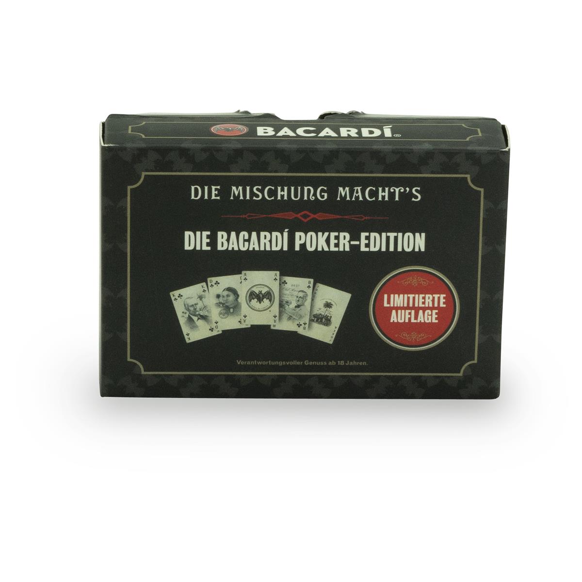 1x Bacardi Rum Gioco di carte Edizione limitata Poker – Vista 2