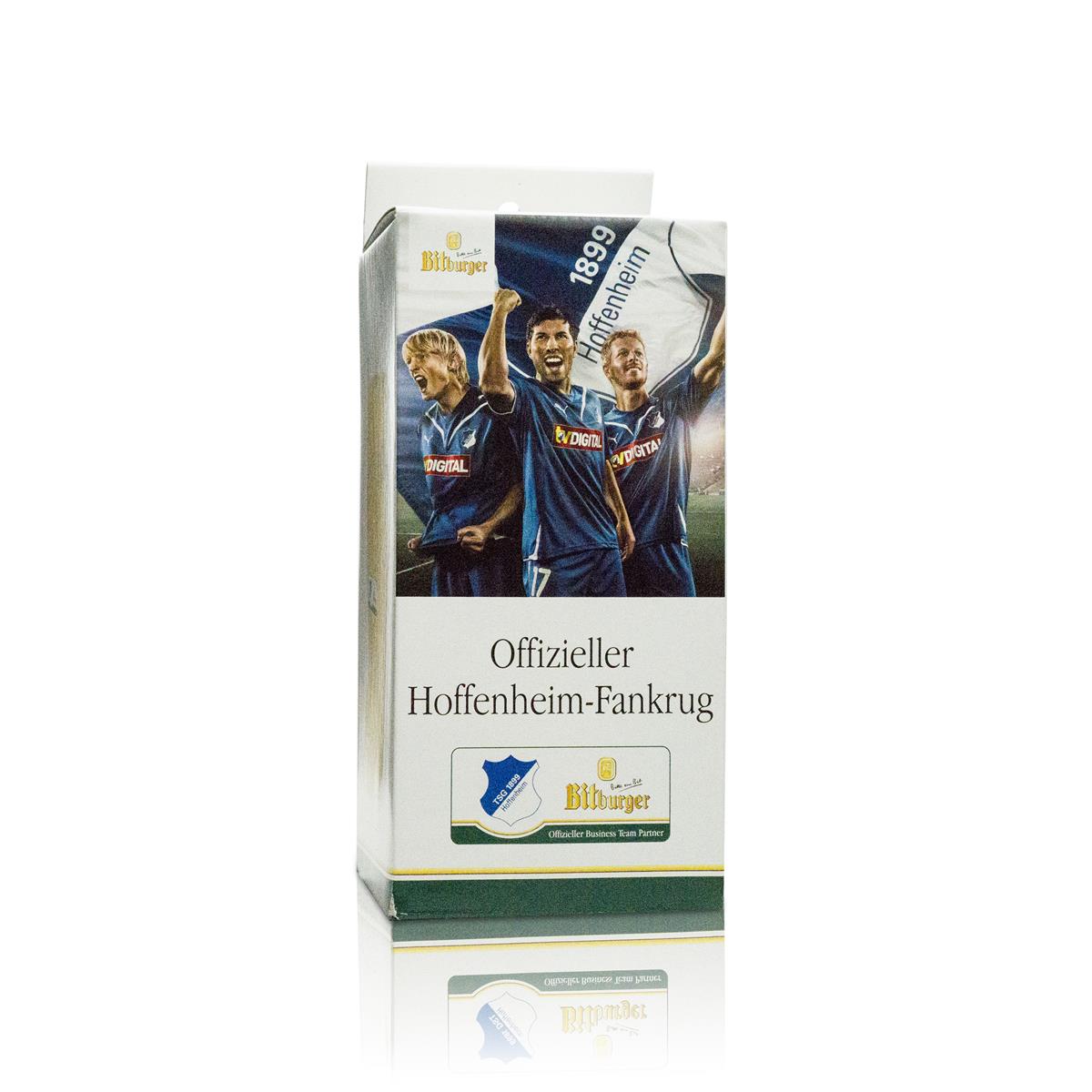 1 bicchiere da birra Bitburger Hoffenheim Fankrug 500 ml – Vista 3
