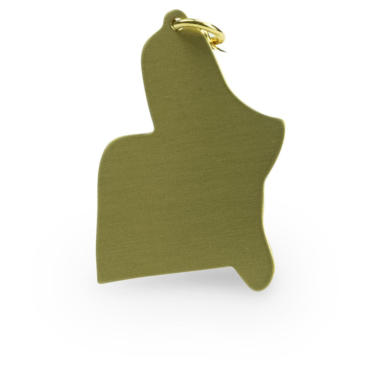1 portachiavi Bitburger in oro con logo femminile – Vista 2
