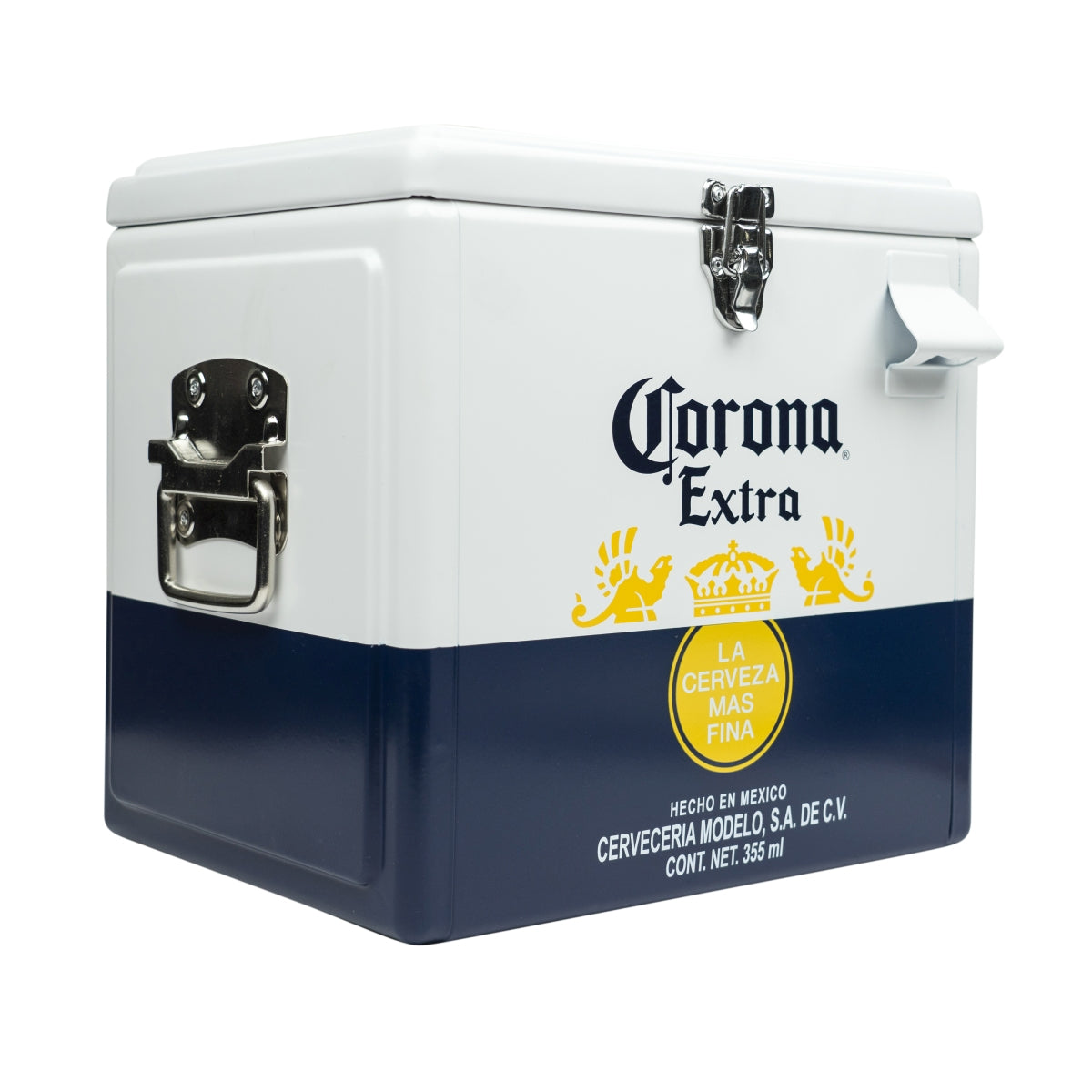 1x Corona Birra Congelatore Box Metallo