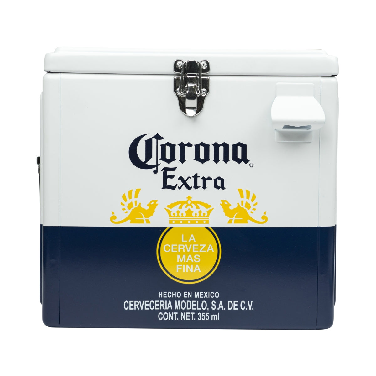 1x Corona Birra Congelatore Box Metallo – Vista 2