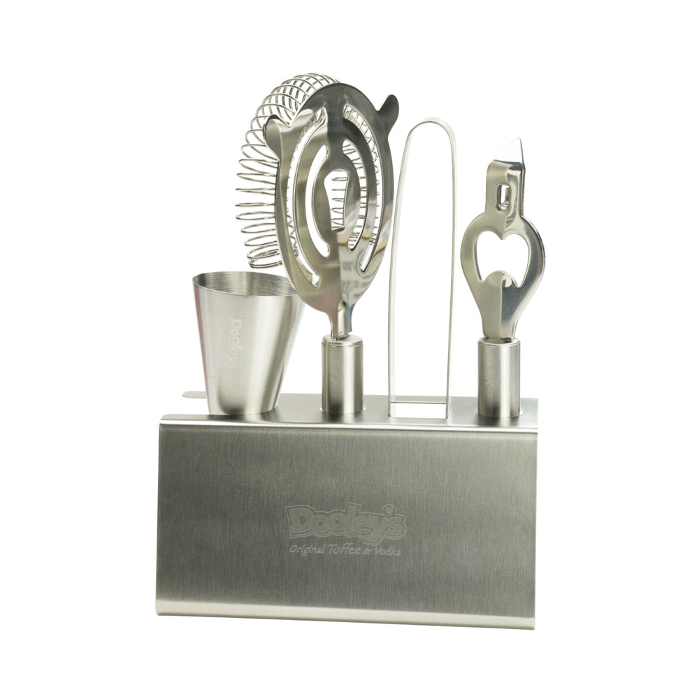 1x Set accessori per cocktail Dooley's Likör in acciaio inossidabile