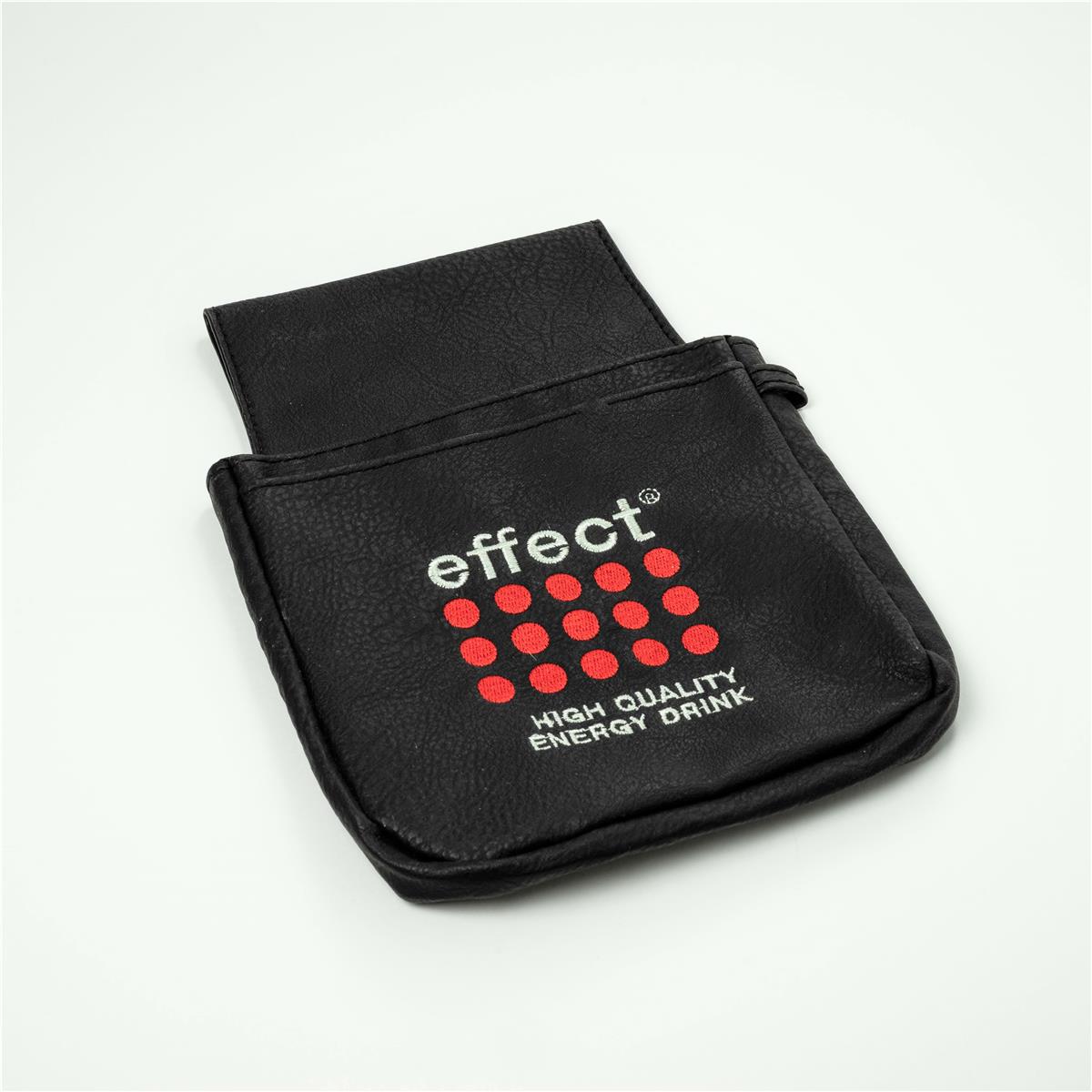 1x Effect Energy portamonete nero in similpelle