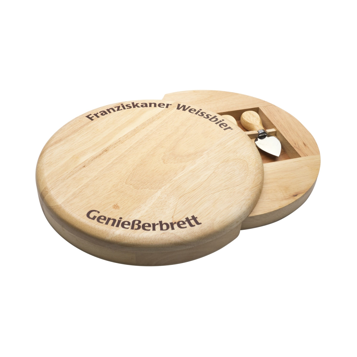 1x Tagliere per birra Franziskaner Tagliere per buongustai con set di coltelli – Vista 3