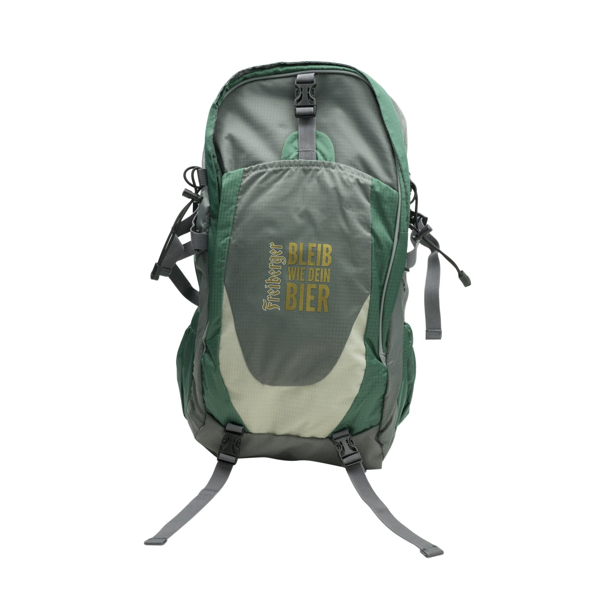 1 zaino Freiberger Bier grigio/verde Rimani fedele alla tua birra