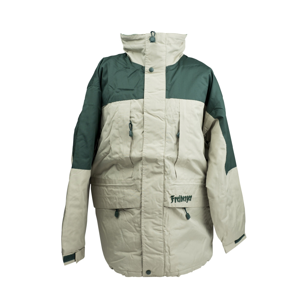1x giacca invernale Freiberger Bier verde/beige taglia M