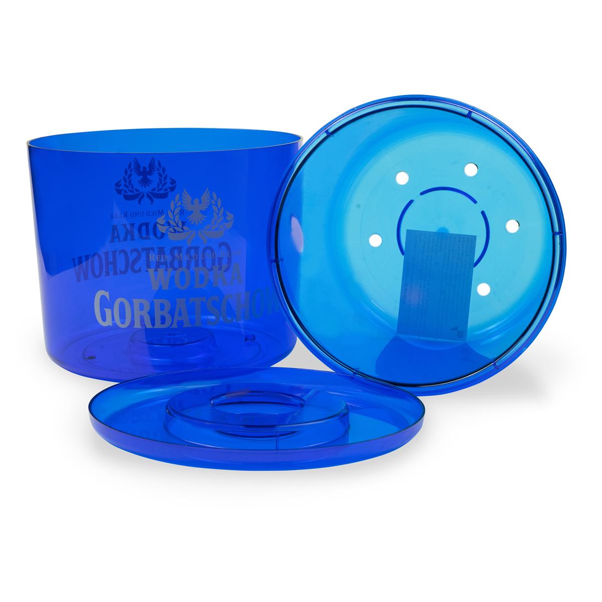 1x Raffredda bottiglie Gorbatschow Vodka 8 l, blu – Vista 4