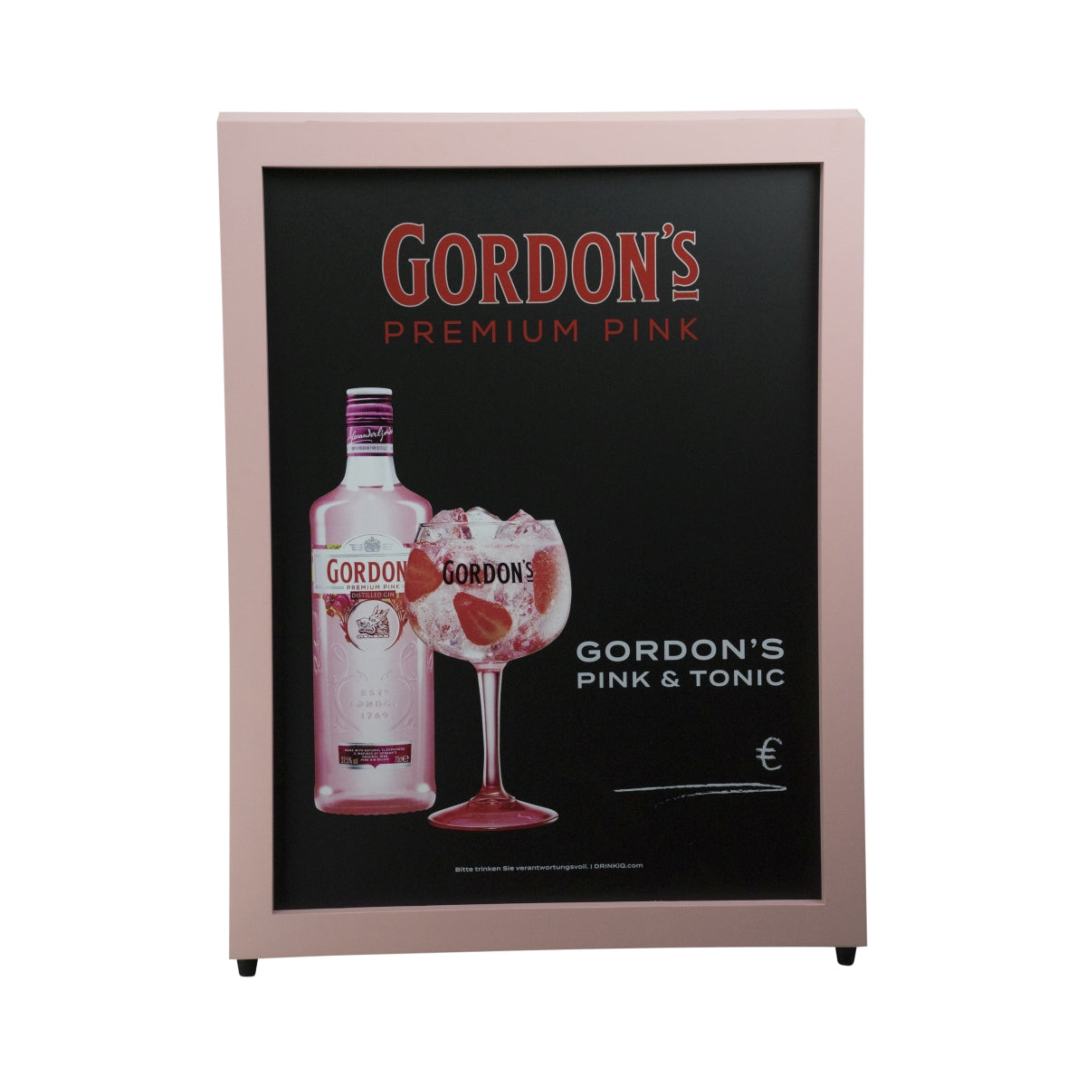 1x espositore da strada Gordon's Gin rosa – Vista 4