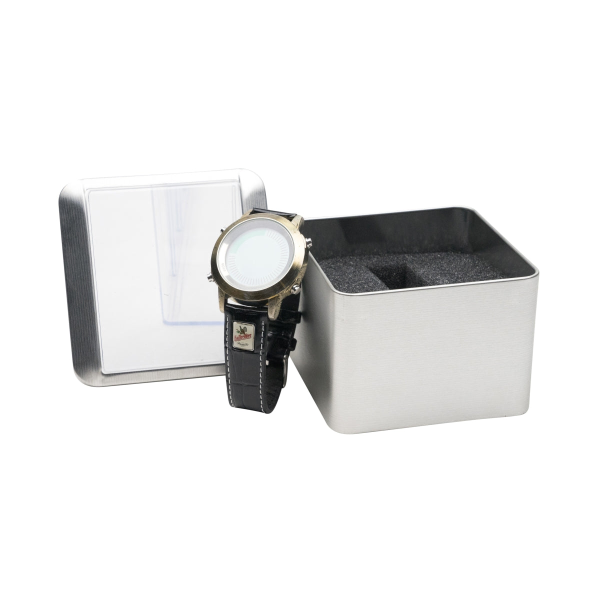 1x Orologio da polso Hasseröder con cinturino in pelle