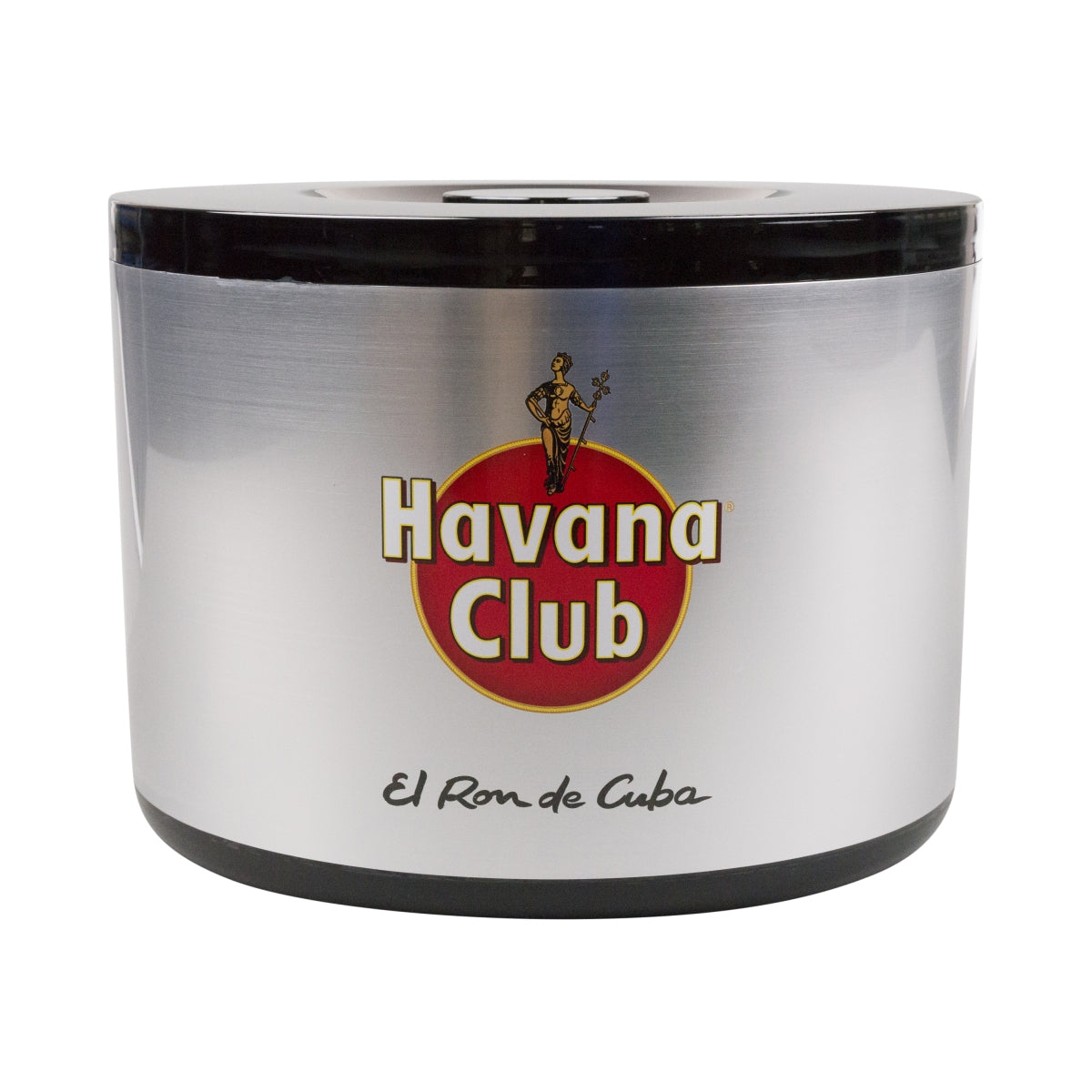 1x Havana Club Rum Cooler ghiacciaia 10 l argento nero