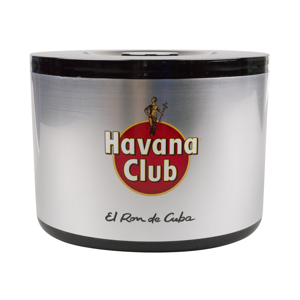 1x Havana Club Rum Cooler ghiacciaia 10 l argento nero