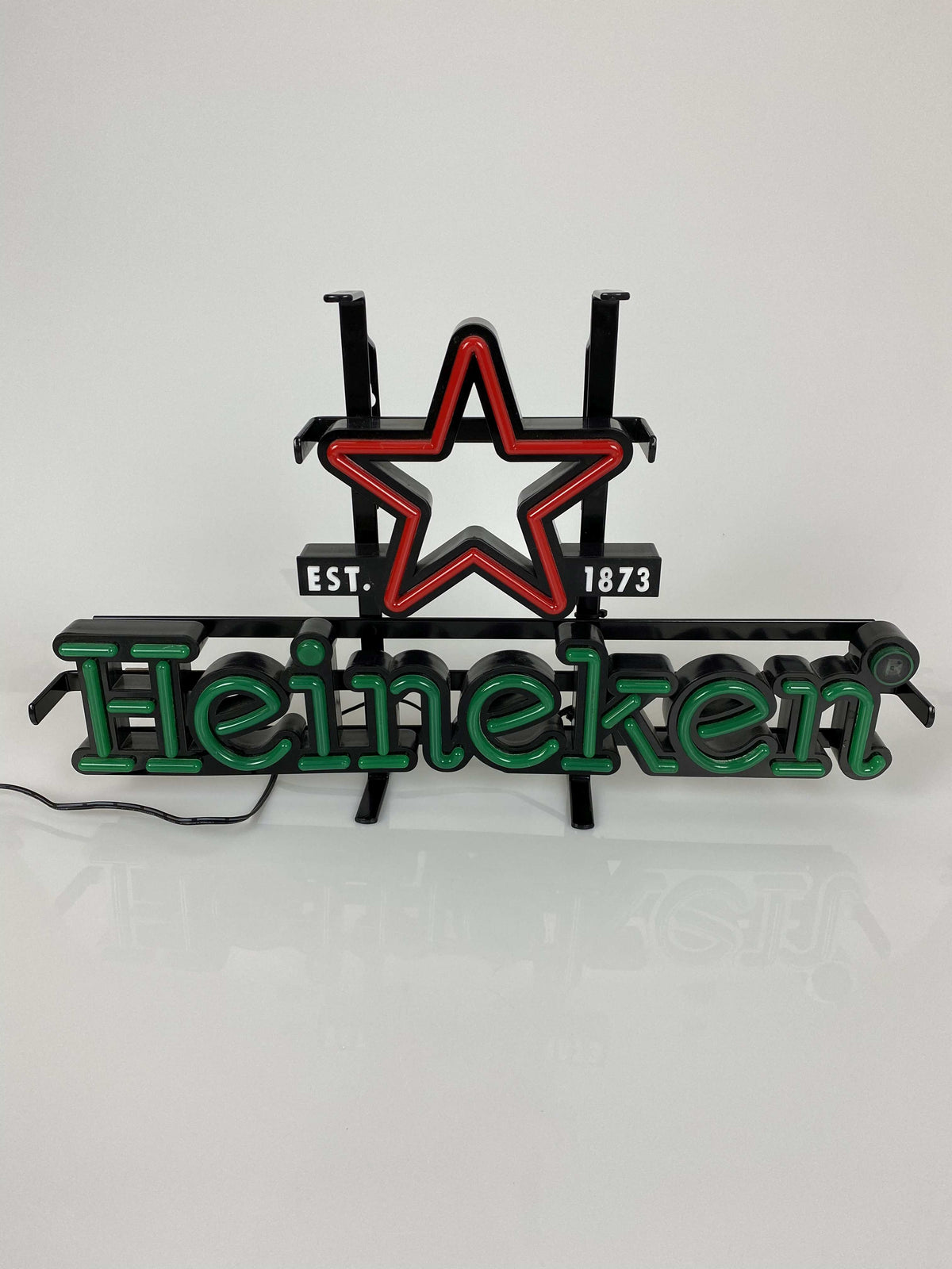 1x Insegna luminosa Heineken Birra scritta al neon piccola – Vista 2