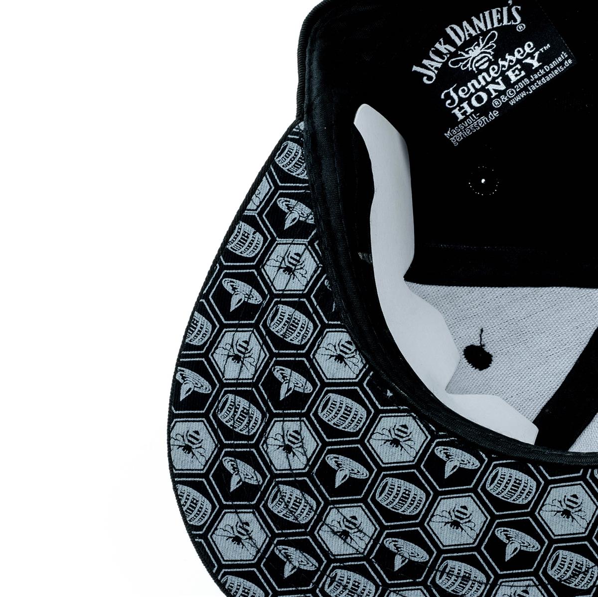 1x Cappellino snapback Jack Daniels Whiskey "Honey" nero – Vista 4