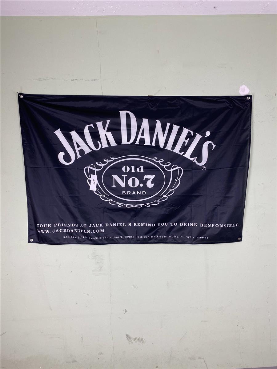 1x bandiera Jack Daniels Whiskey nera 150 x 100