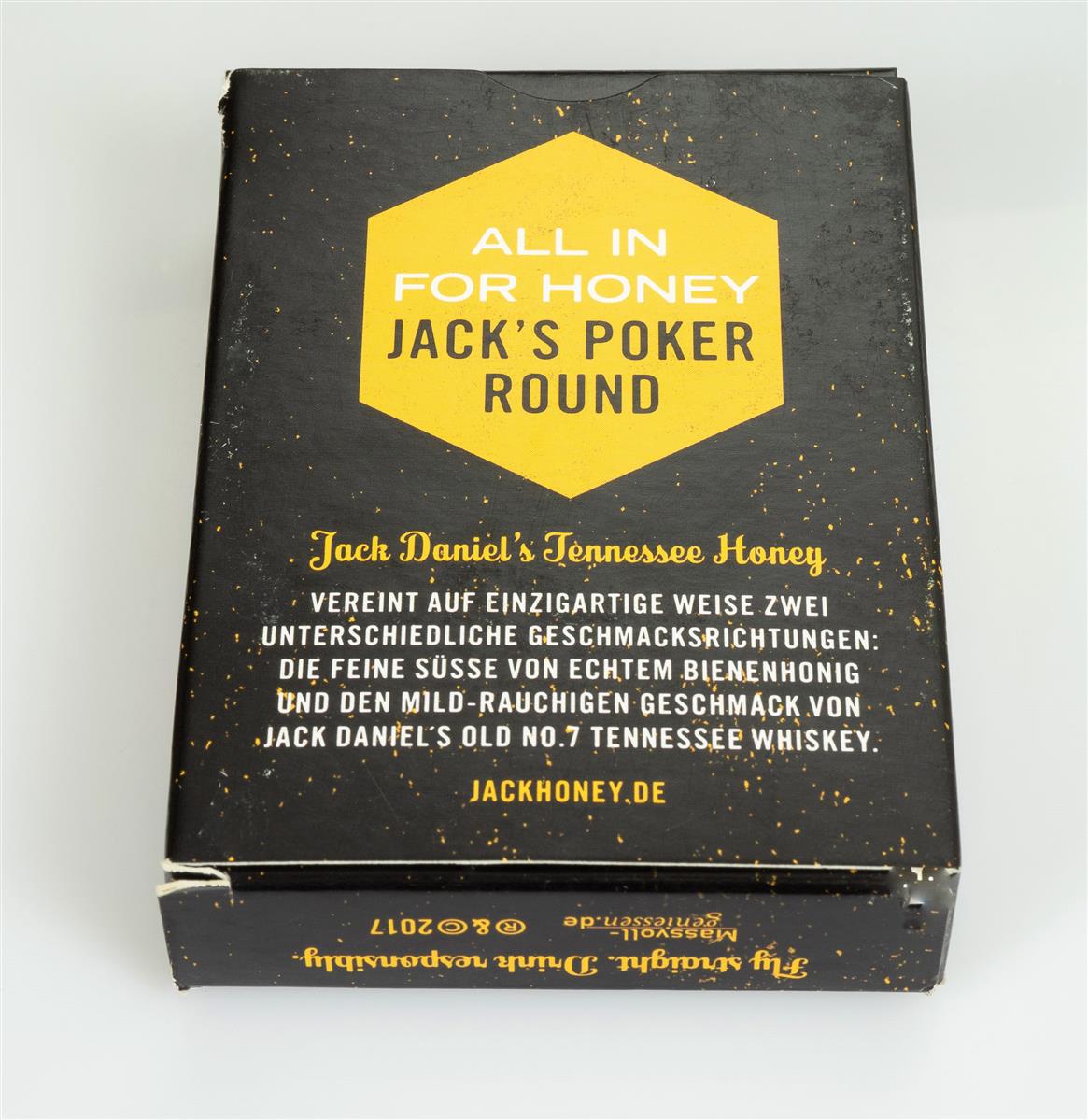 1 mazzo di carte Jack Daniels Whiskey Honey – Vista 2