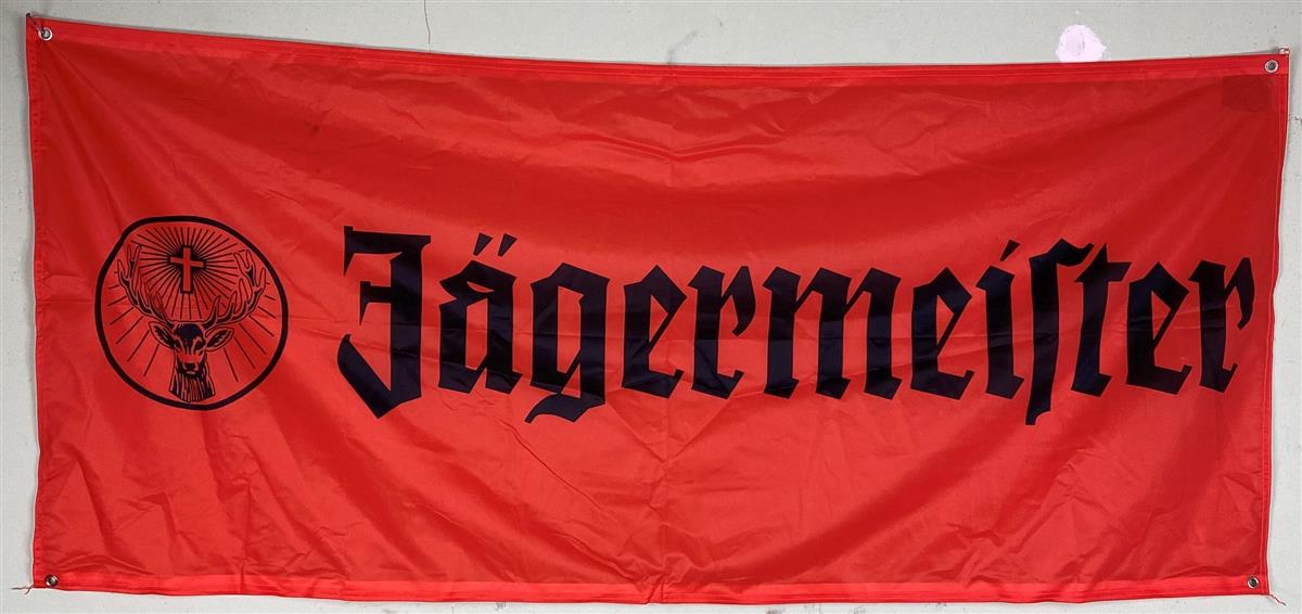 1x Jägermeister Liquore Bandiera arancione 180 x 80