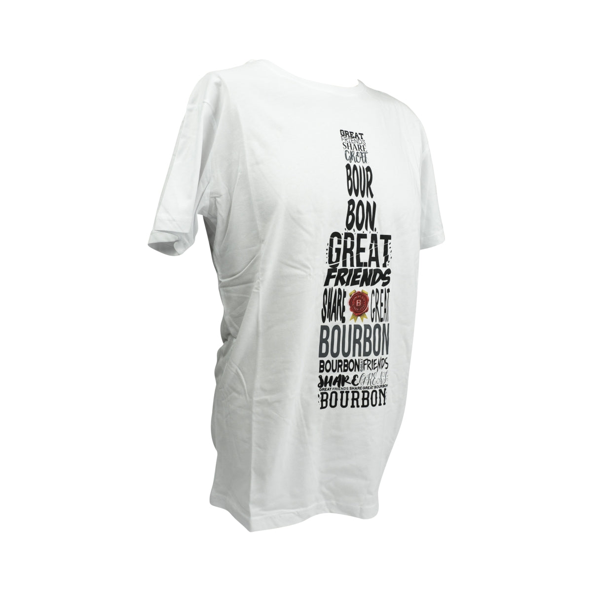 1x Jim Beam Whiskey T-shirt uomo M bianco – Vista 2
