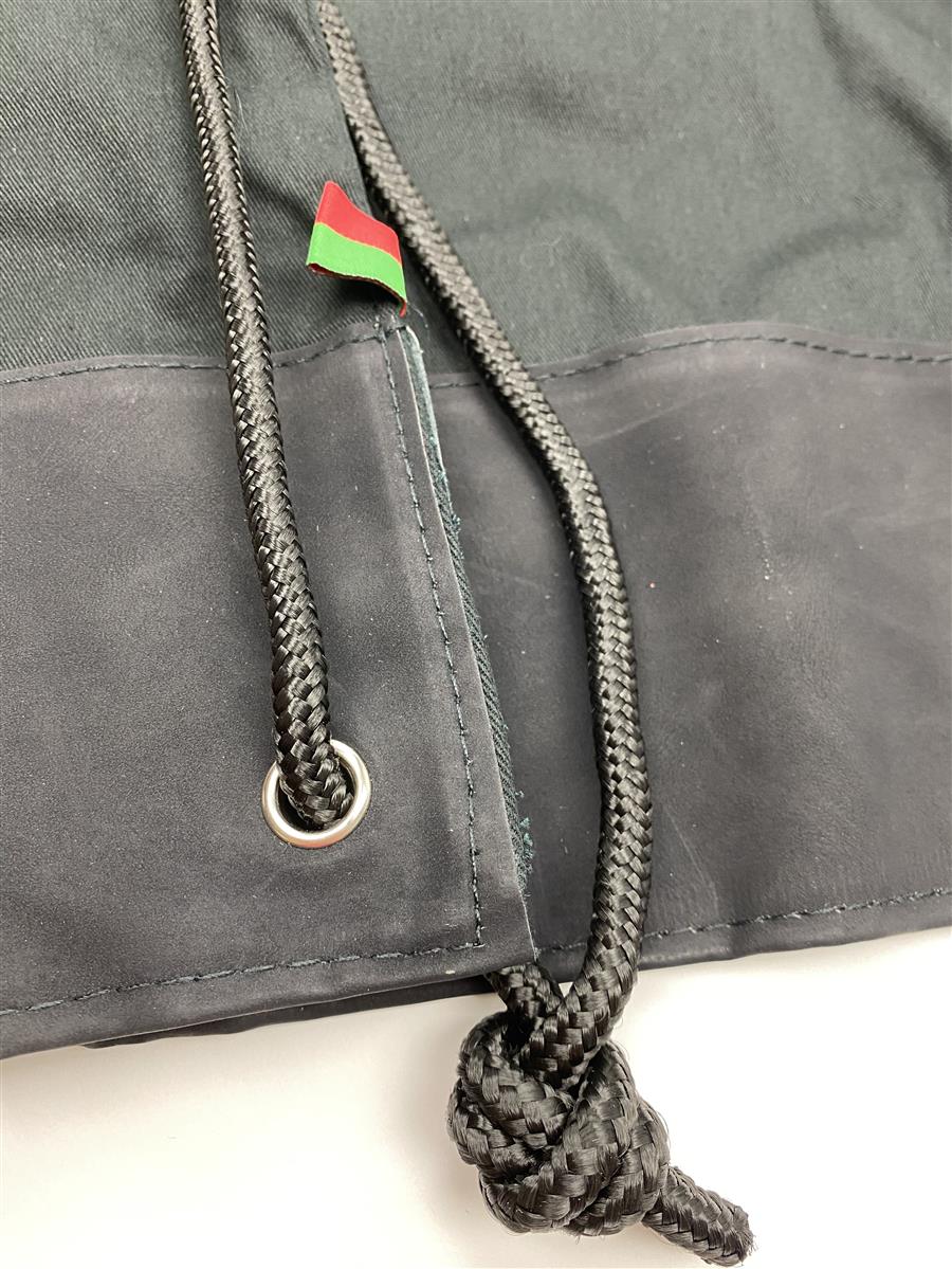 1x borsa da palestra in tela di iuta Krombacher nera – Vista 3