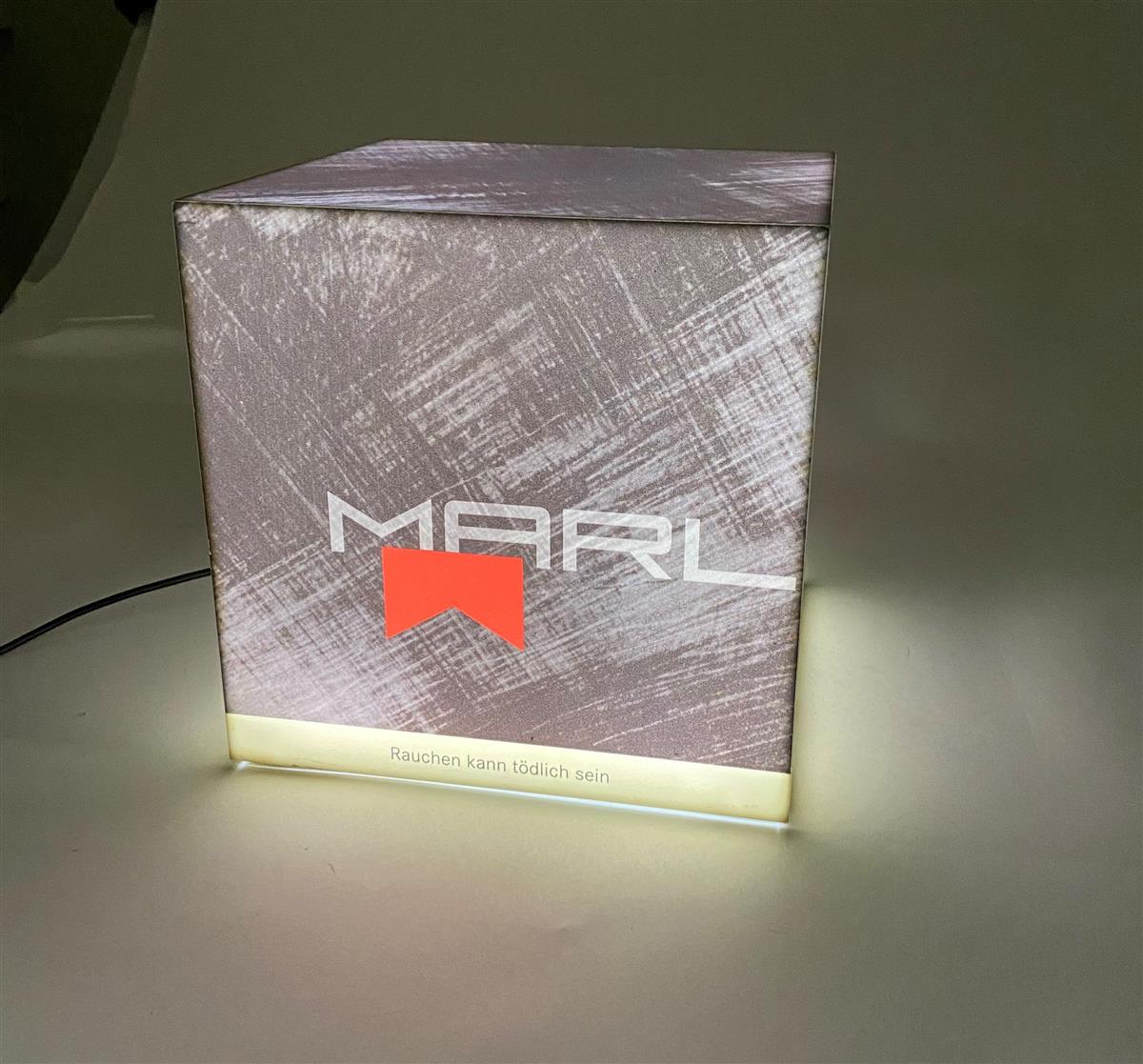 1x Marlboro sigarette LED cubo piccolo 20 x 20 x 20 – Vista 3