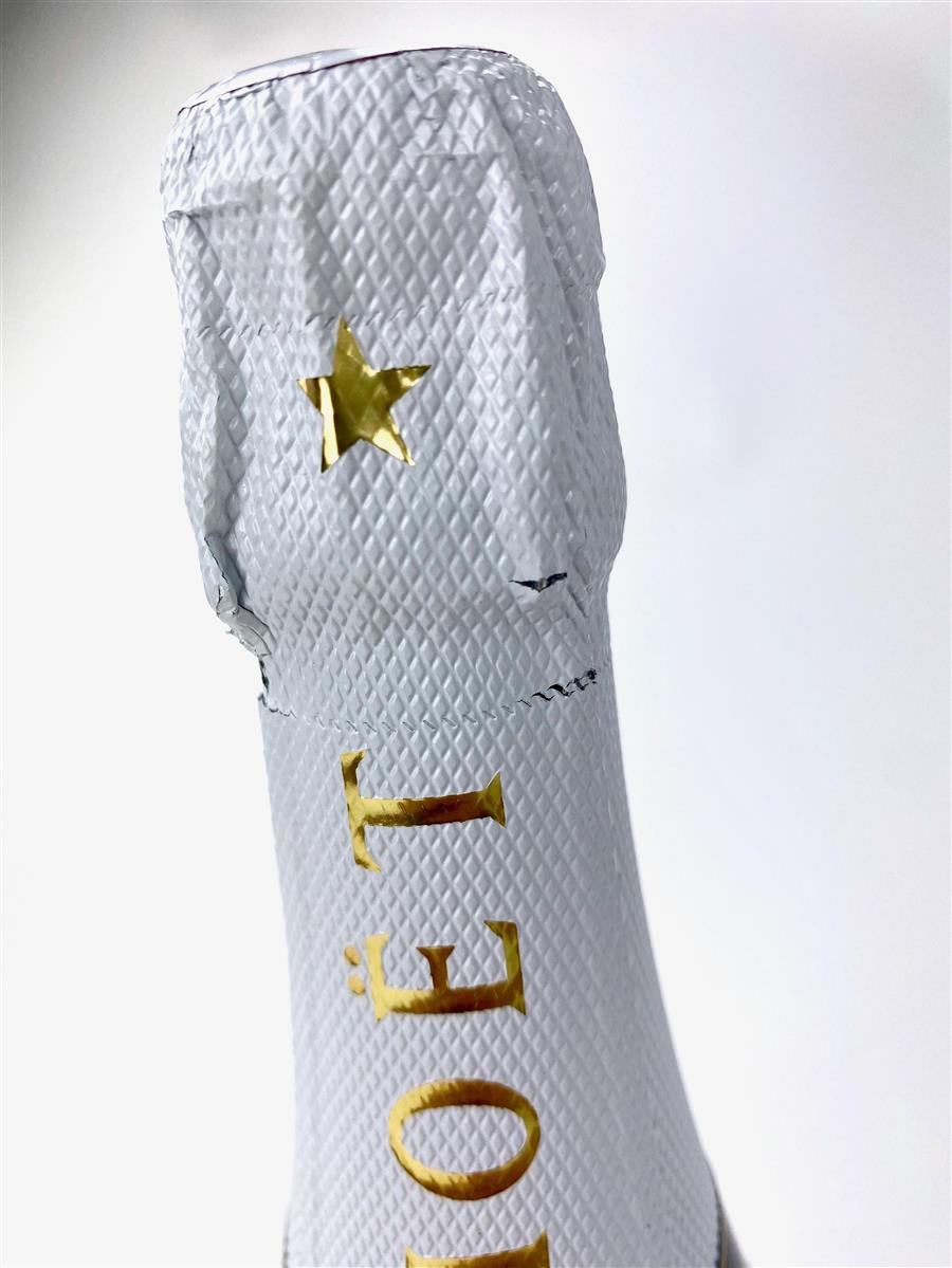 1 bottiglia da esposizione di champagne Moët & Chandon Ice Imperial da 0,7 l vuota – Vista 4