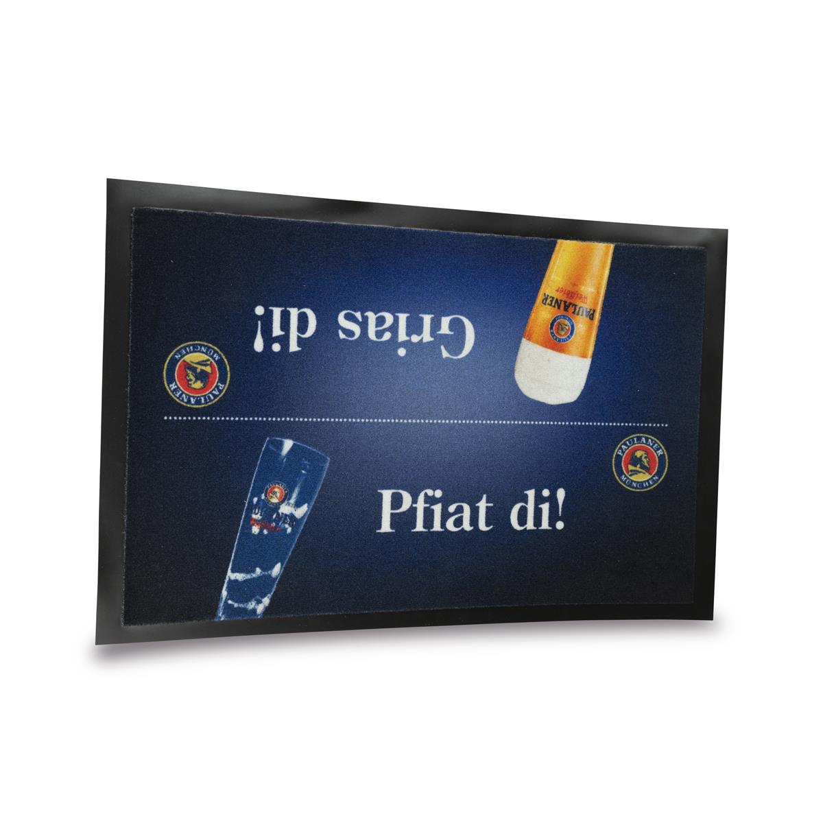 1x Zerbino Paulaner Bier Pfiat di, Grias di 80x50