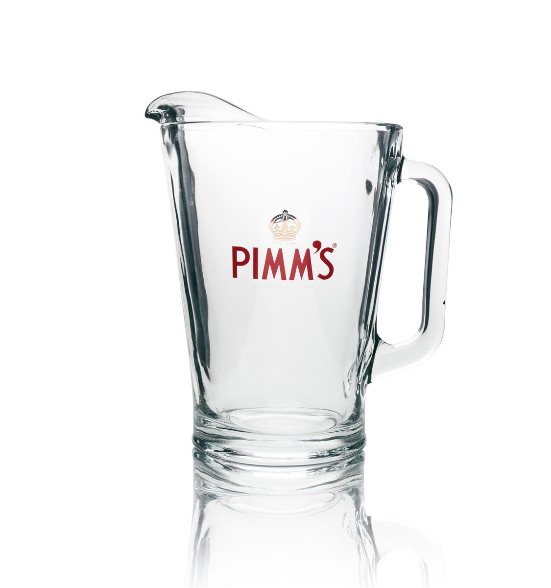 1x Caraffa in vetro per liquore Pimm's 1 l