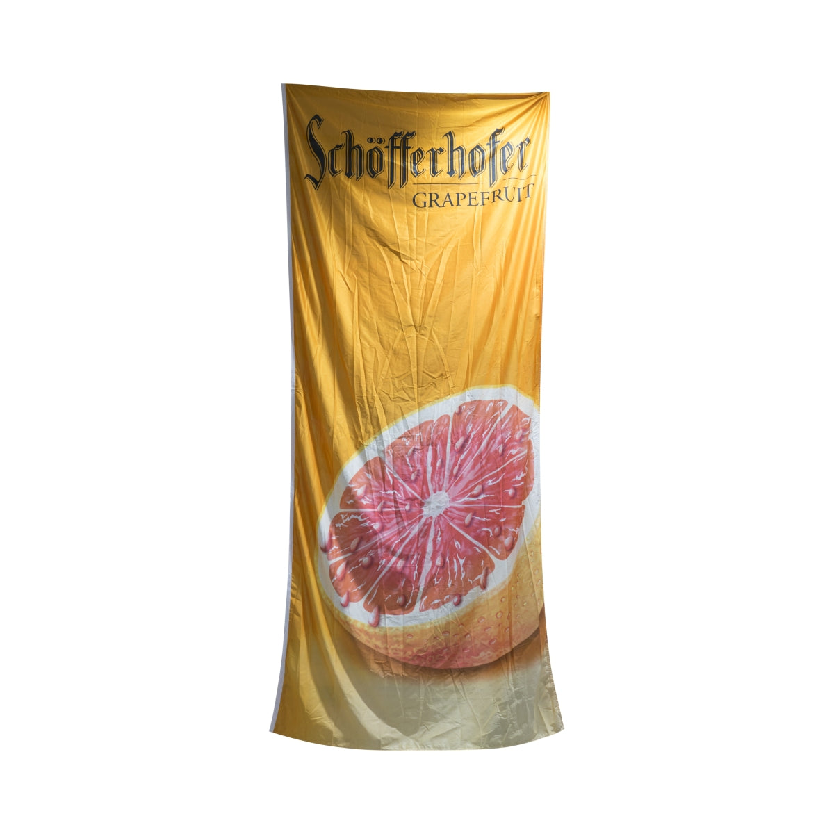 1x bandiera della birra Schöfferhofer arancia e pompelmo verticale