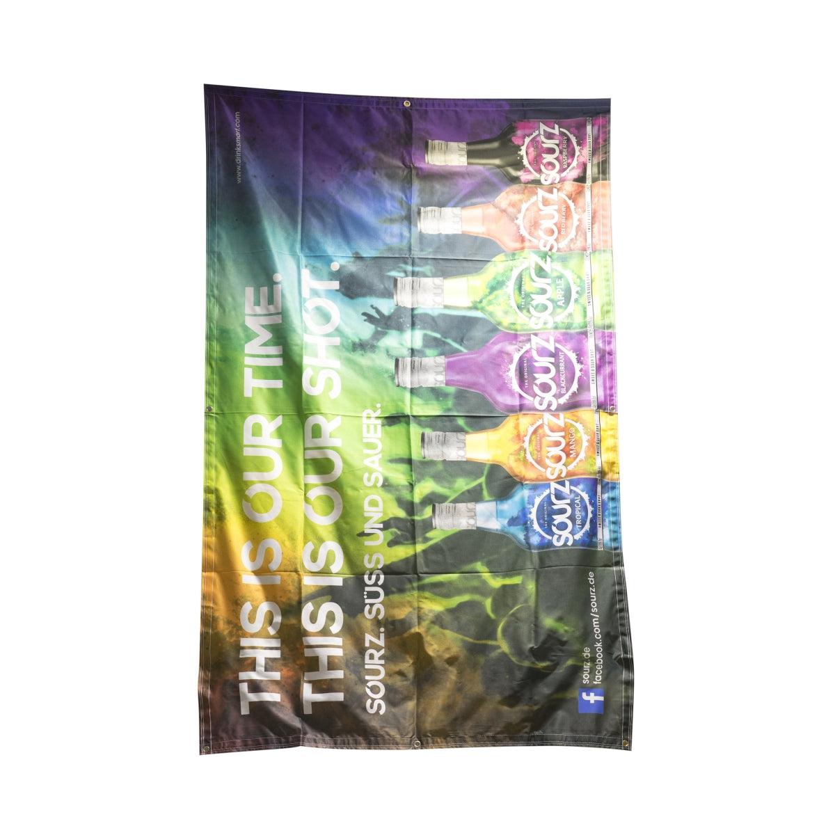 1x Bandiera liquore Sourz colorata