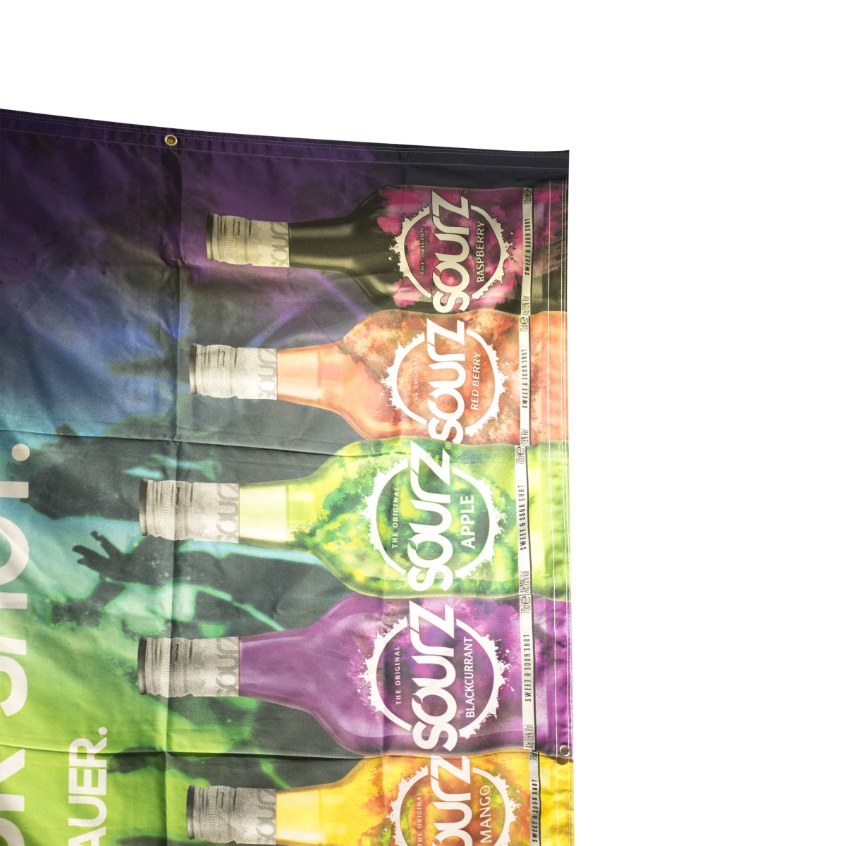 1x Bandiera liquore Sourz colorata – Vista 2