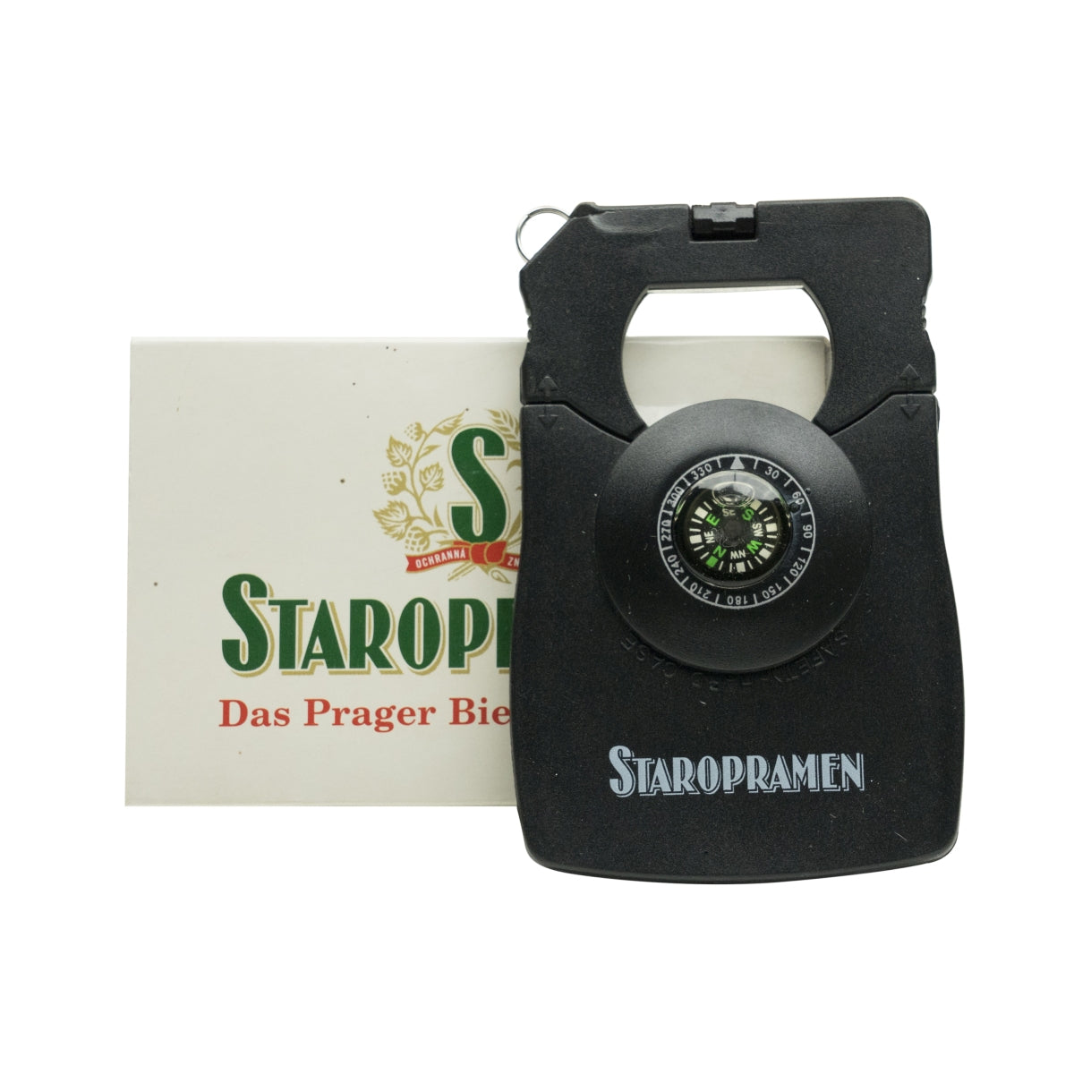 1x Staropramen Beer Survival Card Nero