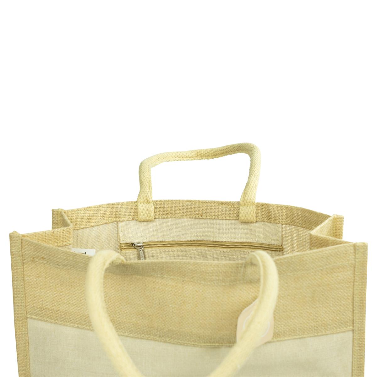1x Veuve Clicquot Borsa per champagne in juta naturale 40 x 40 x 15 cm – Vista 4