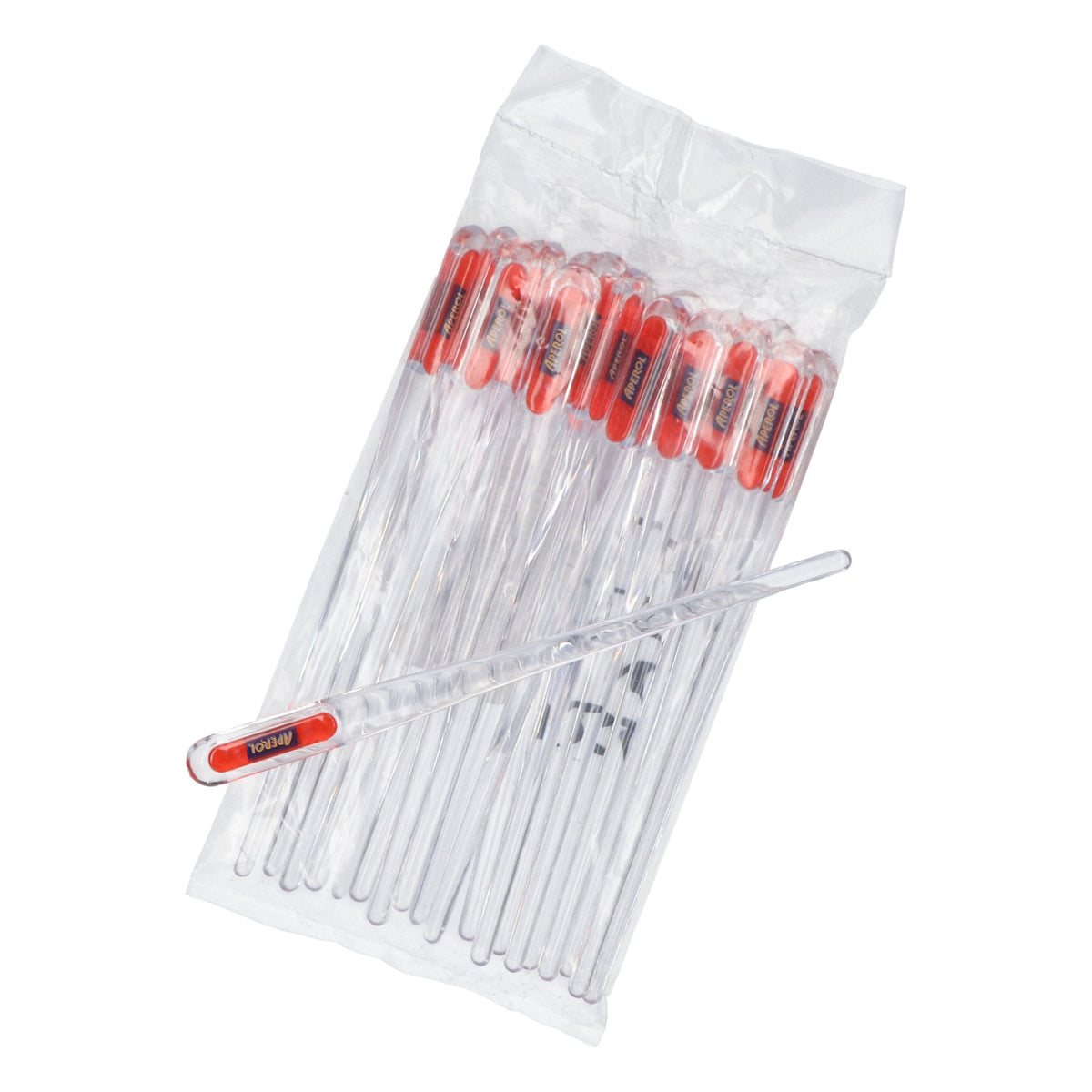 20x Aperol Spritz Stirrer 14 cm Bastoncino per cocktail Accessori da bar Cucchiaio da cocktail