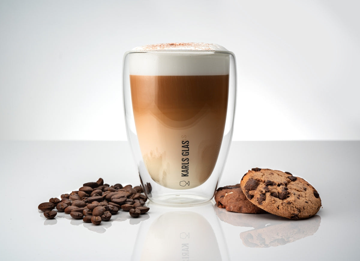 6 bicchieri a doppia parete in vetro termico da 0,35 l Latte Macchiato, caffè di alta qualità – Vista 2