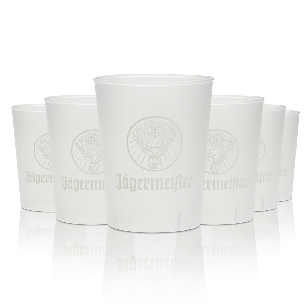 50 bicchieri monouso per liquore Jägermeister 2 cl/4 cl