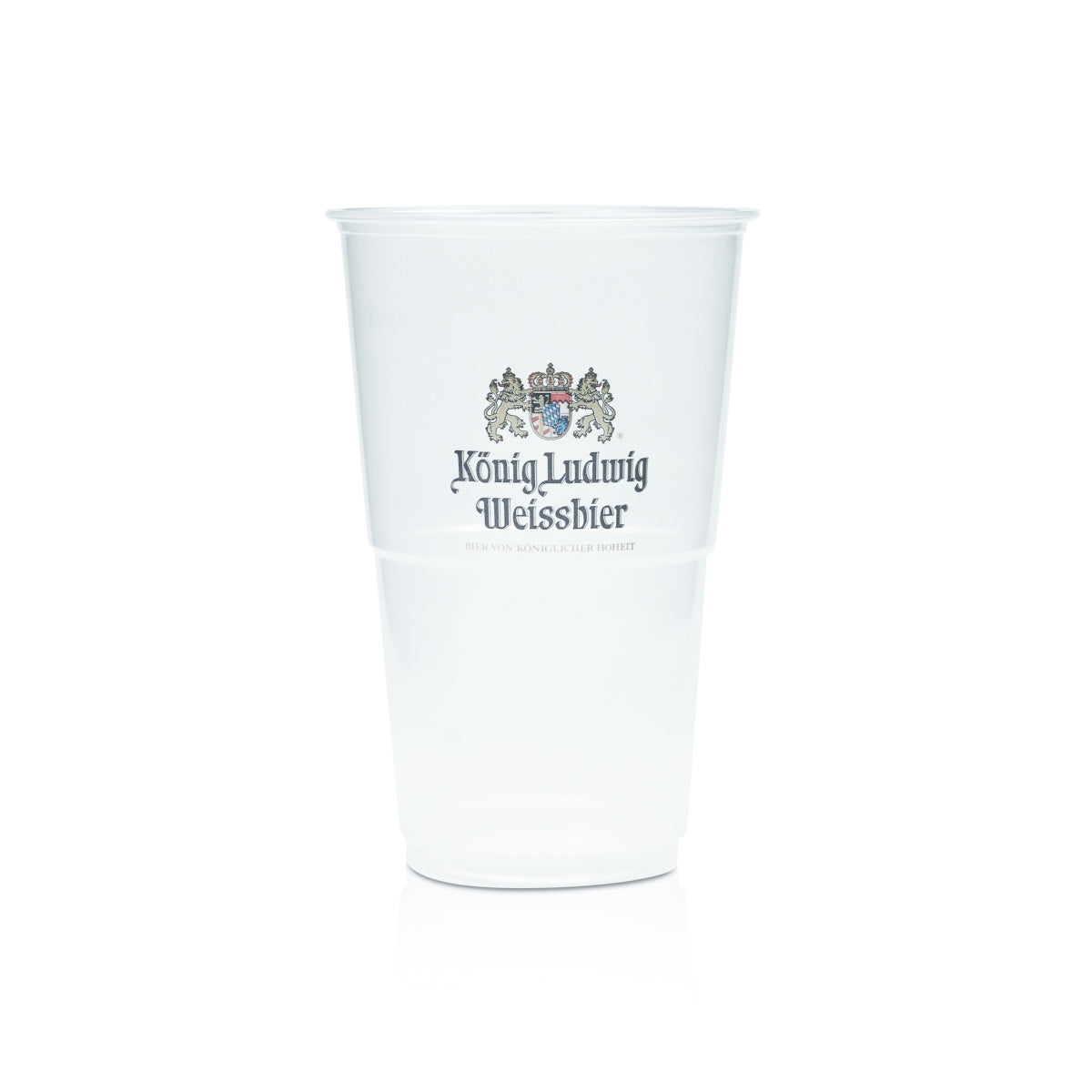 50 bicchieri usa e getta König Ludwig Bier da 0,5 l, bicchieri da festival in plastica – Vista 2