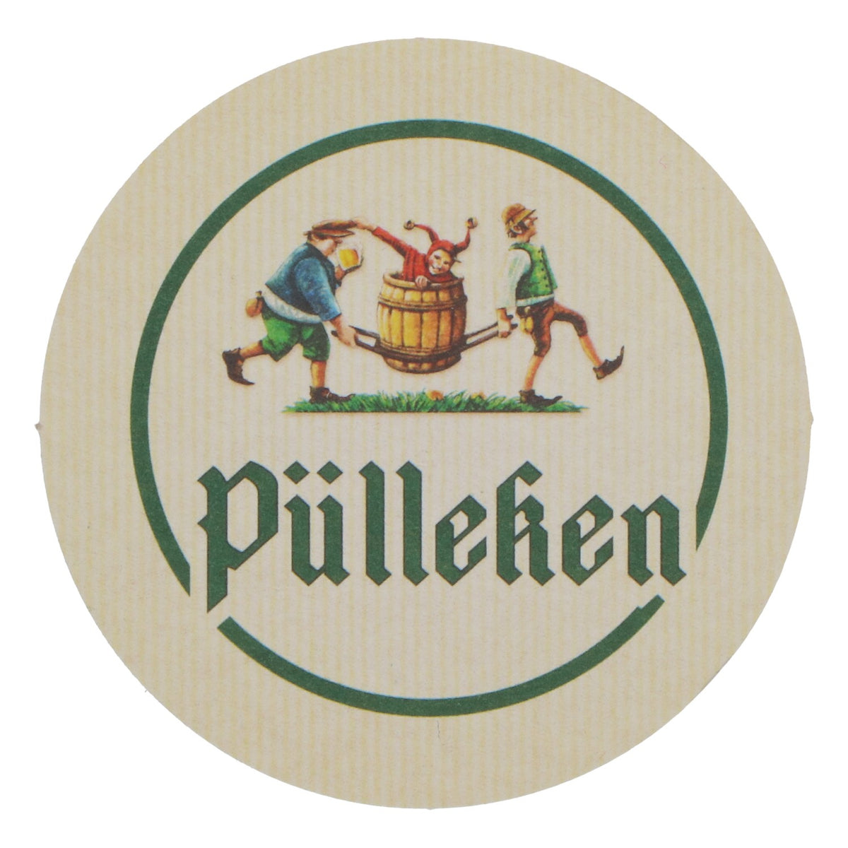50 sottobicchieri da birra "Pülleken" con la scritta "Lasst es krachen" - Accessori da bar - Confezione originale – Vista 3