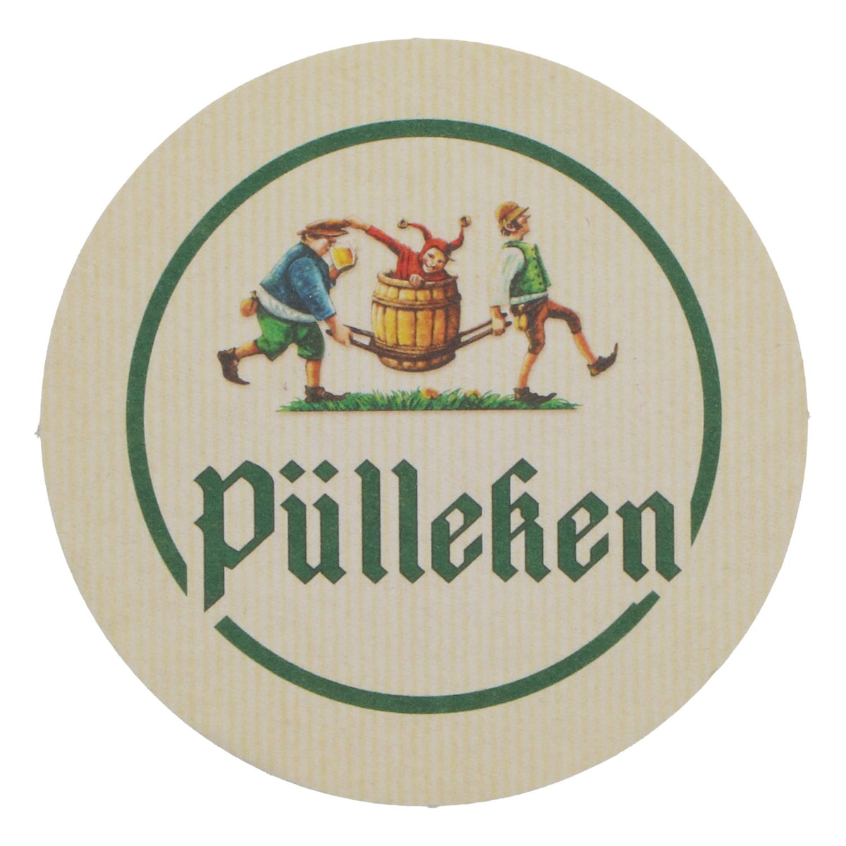 50 sottobicchieri Pülleken “Alzate le mani, è weekend!” – Vista 3