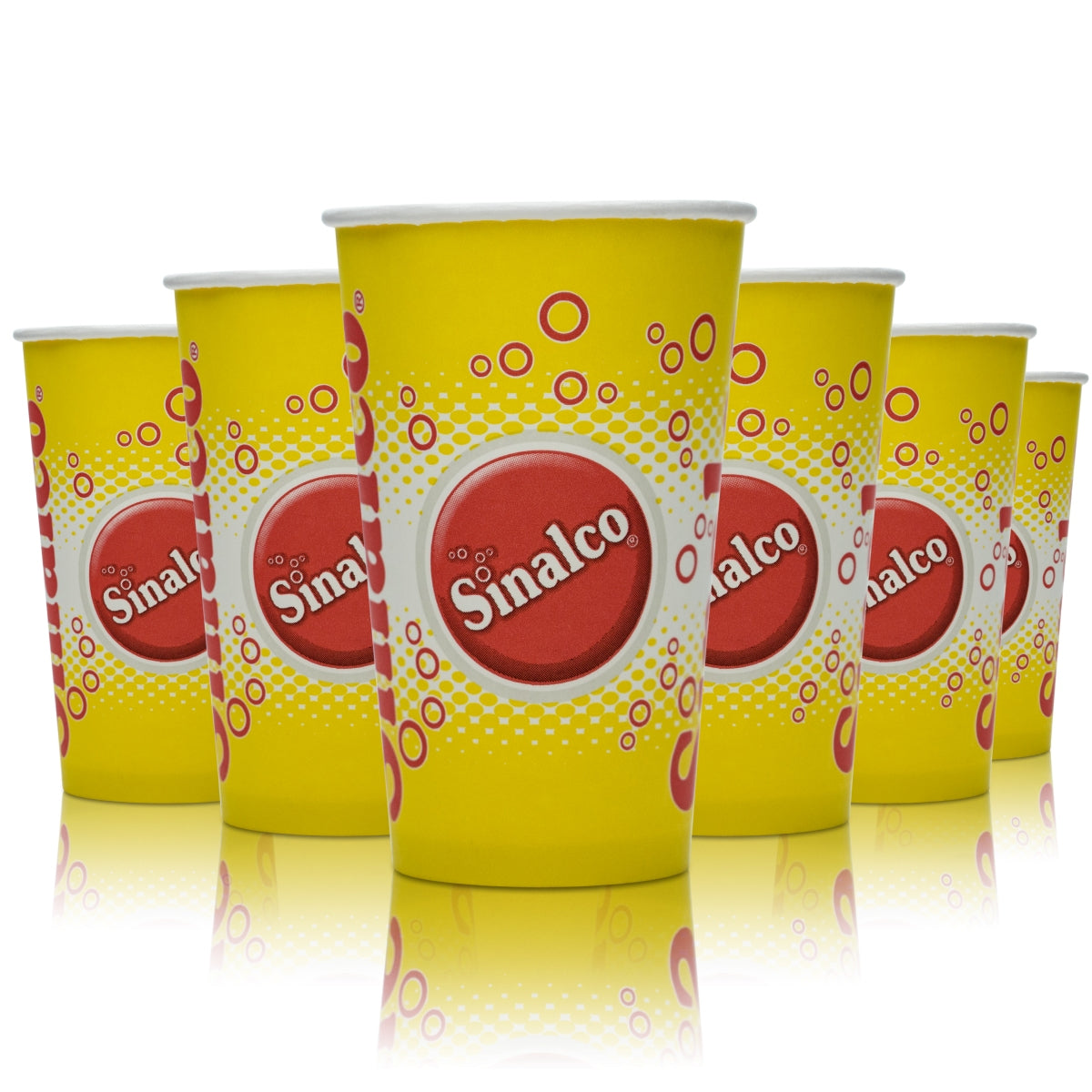 50 bicchieri di carta Sinalco 0,4 l usa e getta per birra, long drink, bibite, feste