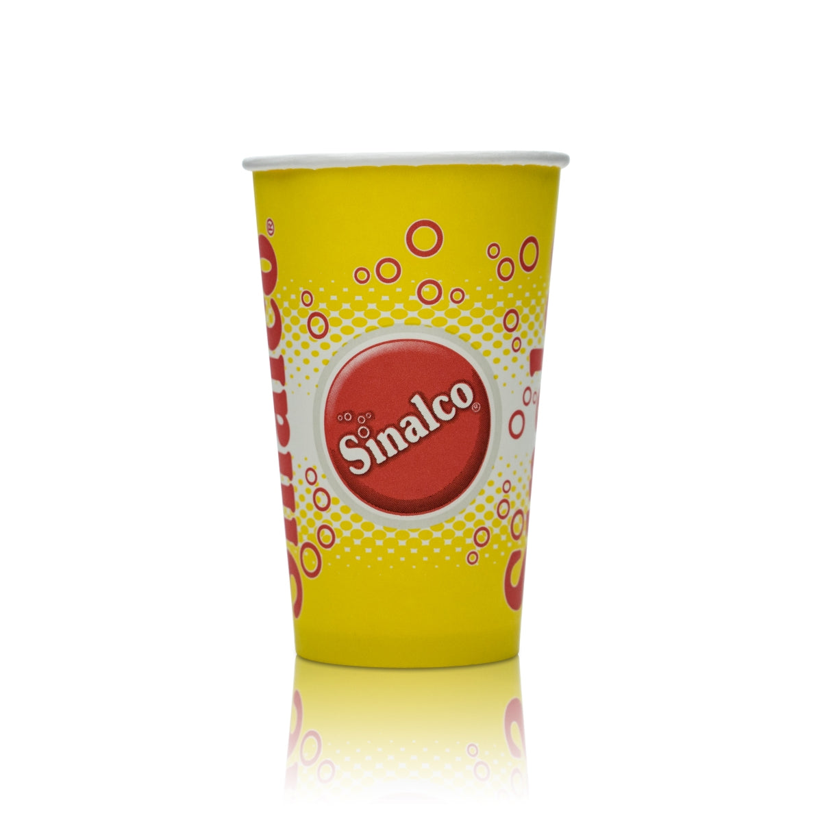 50 bicchieri di carta Sinalco 0,4 l usa e getta per birra, long drink, bibite, feste – Vista 2