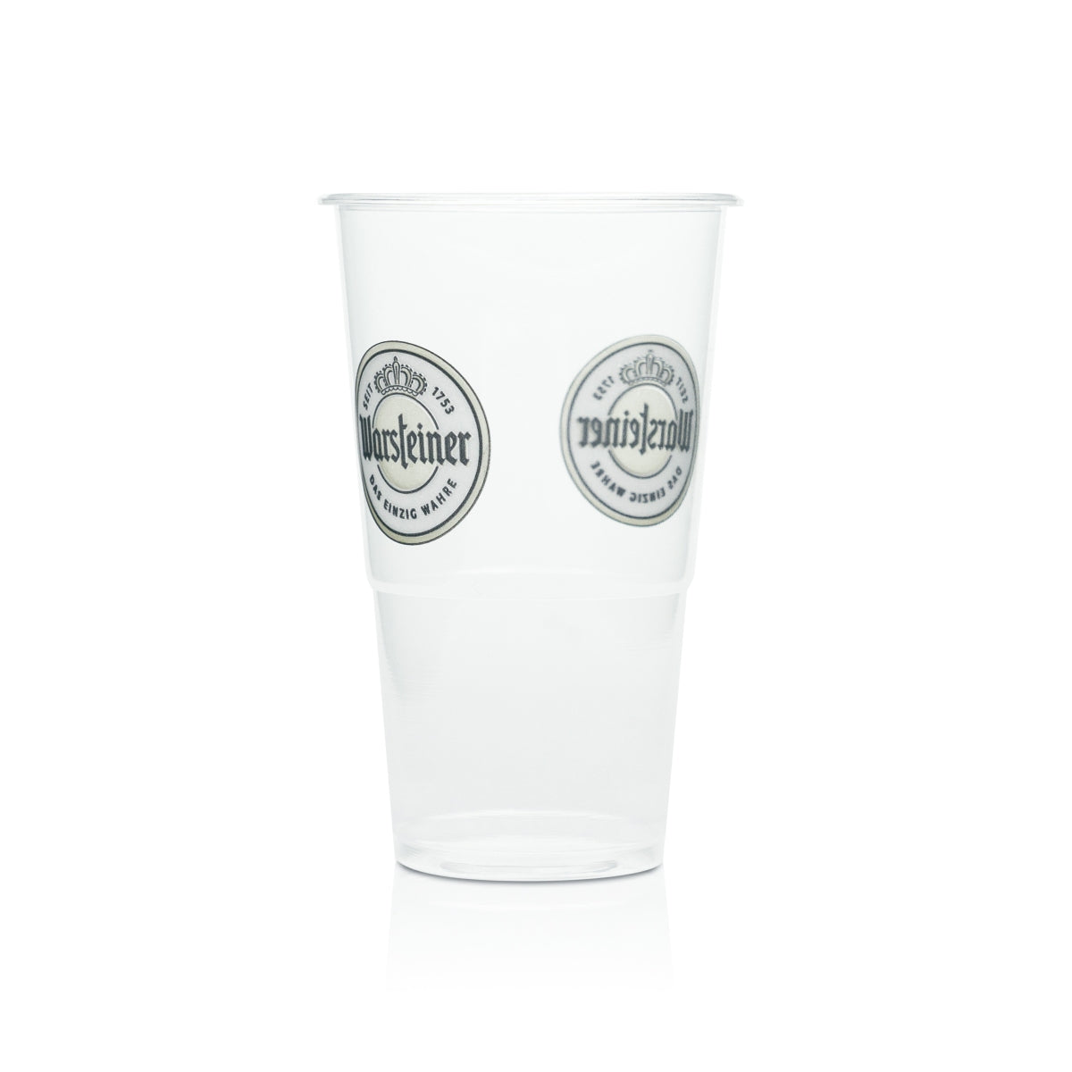 50 bicchieri monouso Warsteiner da 0,25 l per festival, in plastica – Vista 3