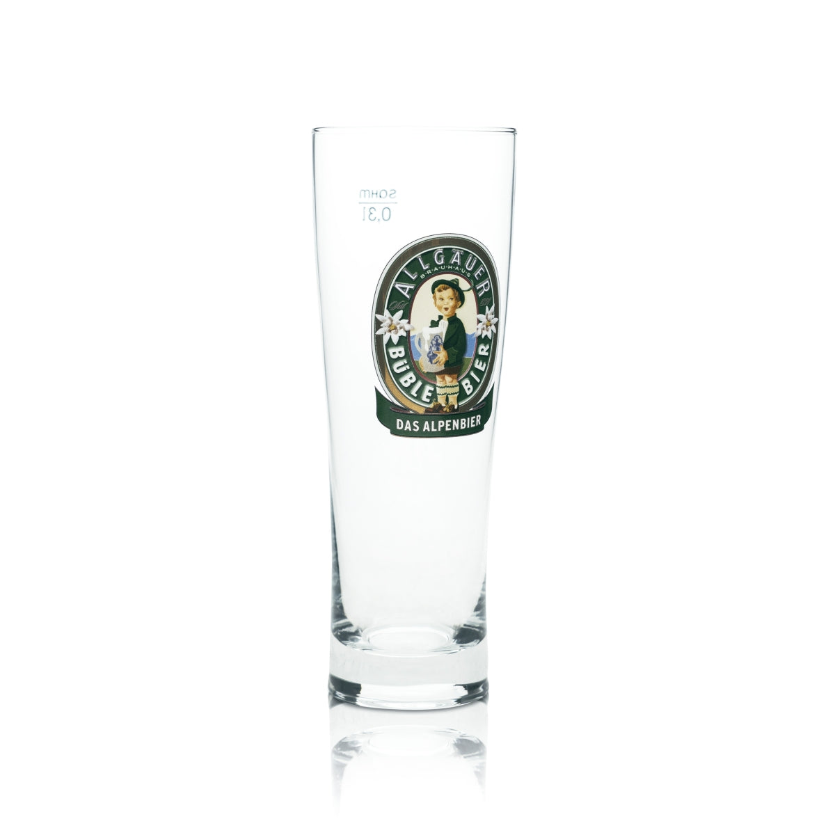 6 bicchieri da birra Allgäuer Büble Bicchieri da birra Stange 0,3 l Sahm – Vista 3