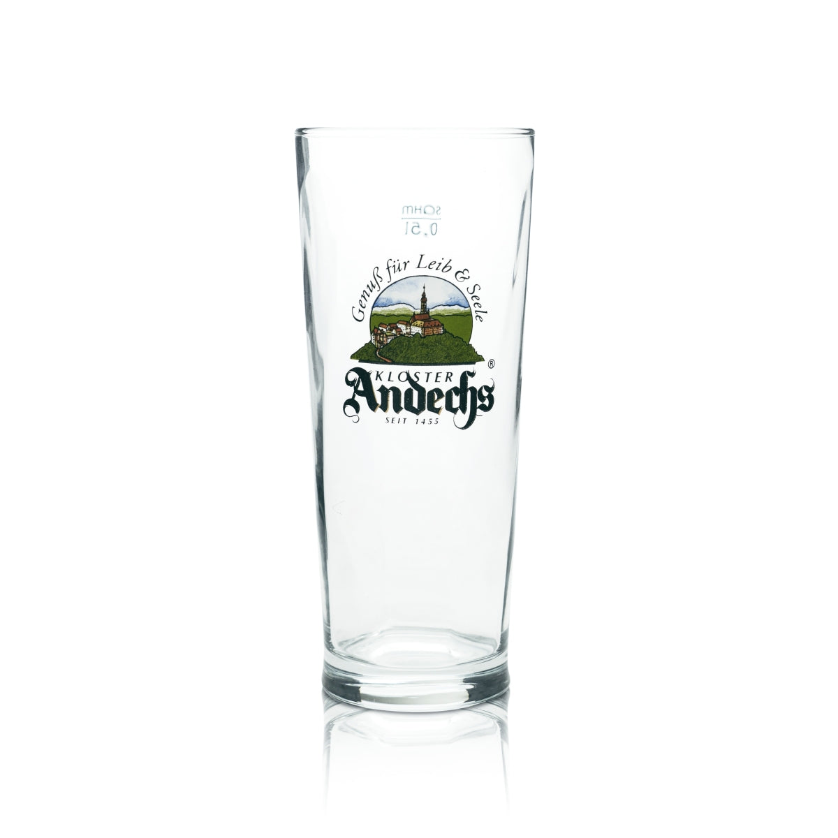 6 bicchieri da birra Andechs 0,5 l con logo Sahm nuovo – Vista 2