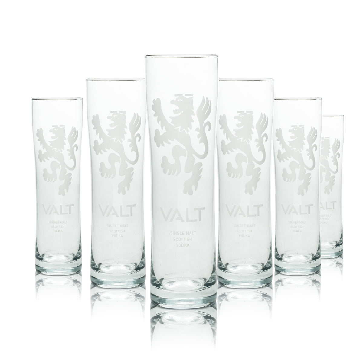 6 bicchieri da whisky Valt 0,3 l bicchiere da long drink "Sinus" nuovo