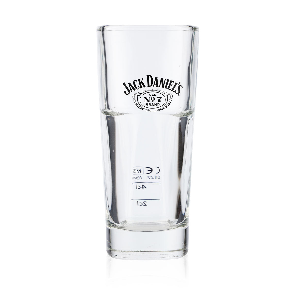 Set di 6 bicchieri Jack Daniels da 0,34 l – Bicchiere da long drink con nuovo logo alato, impilabile – Vista 3
