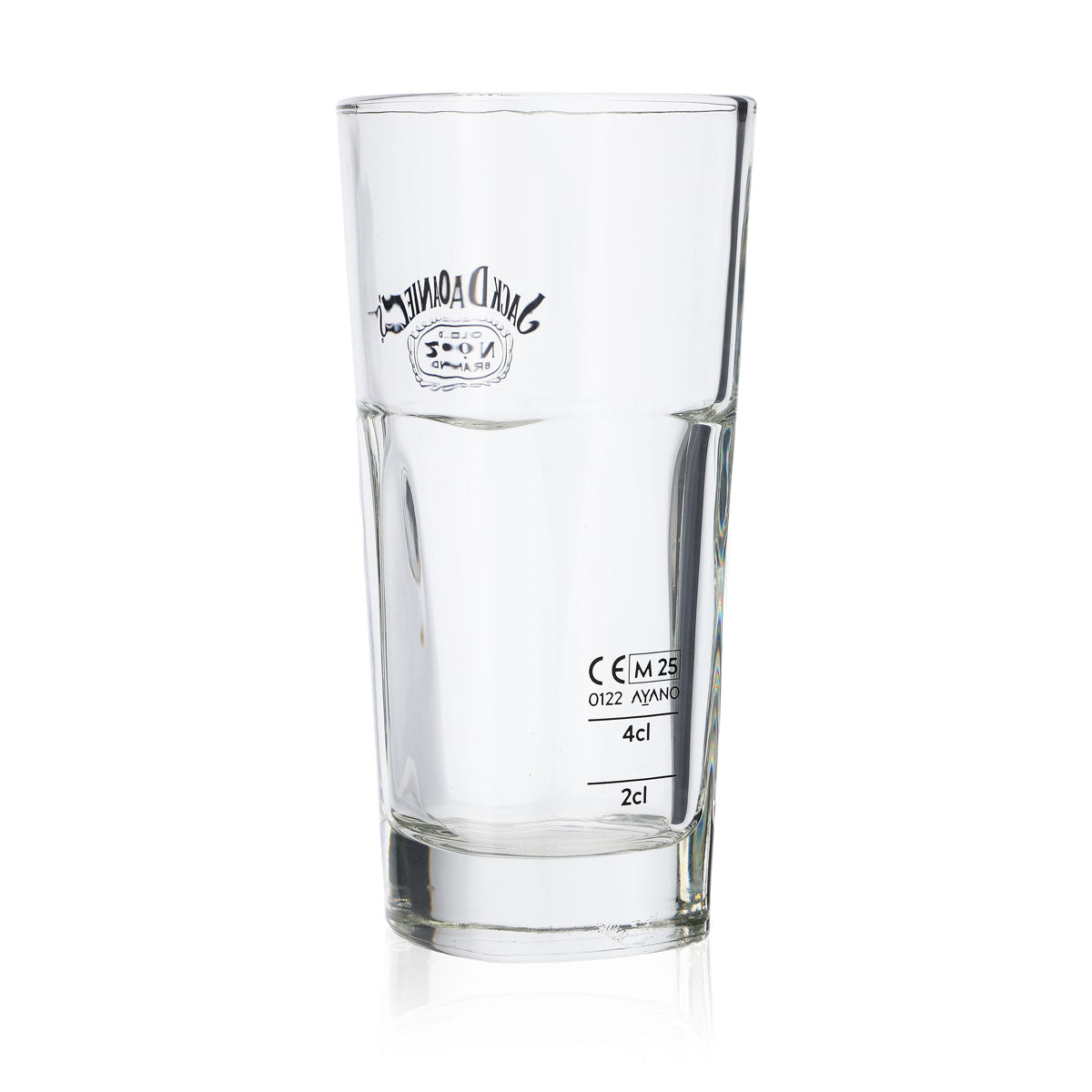 Set di 6 bicchieri Jack Daniels da 0,34 l – Bicchiere da long drink con nuovo logo alato, impilabile – Vista 5