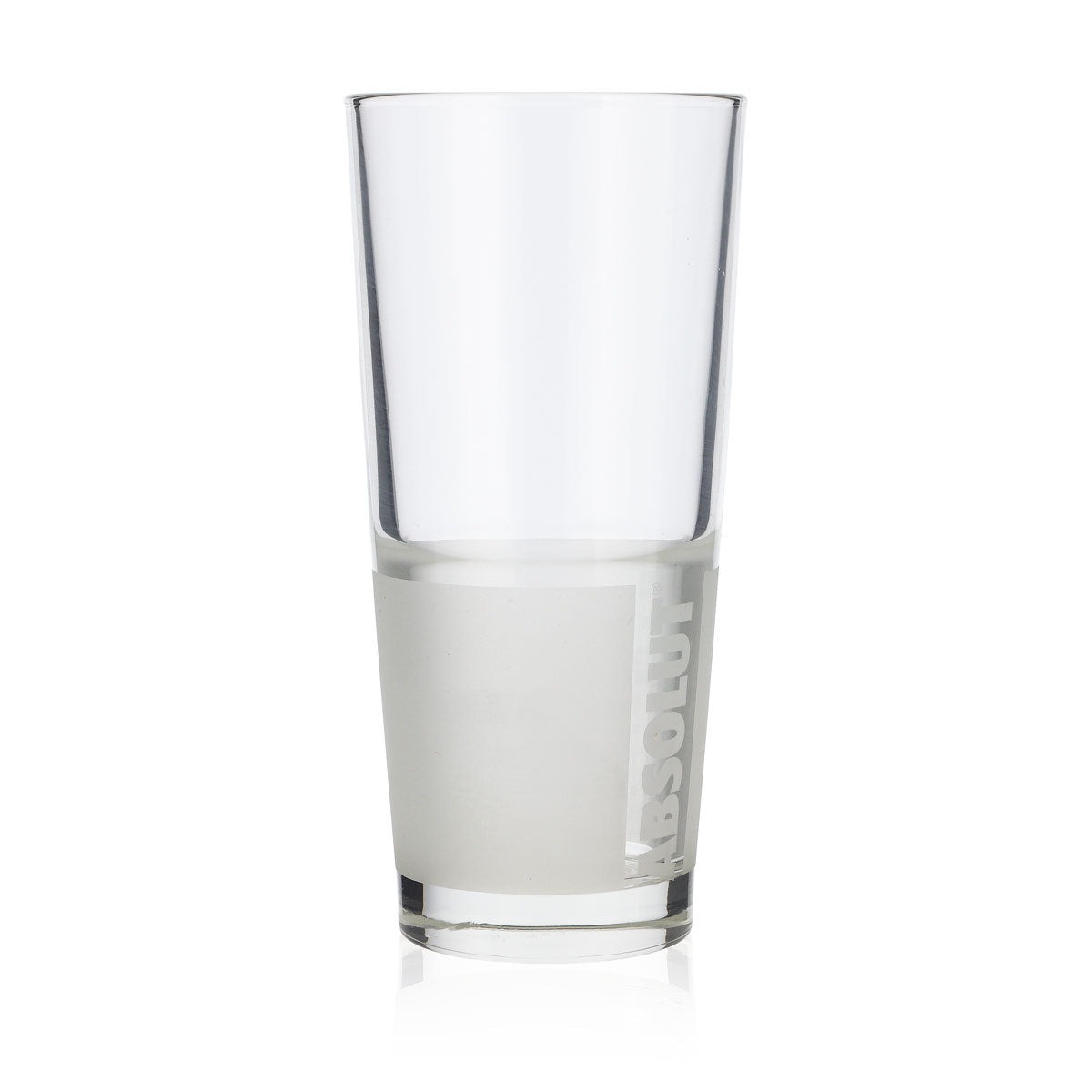 6 bicchieri Absolut Vodka da 0,34 l Bicchieri da long drink satinati + logo verticale – Vista 3
