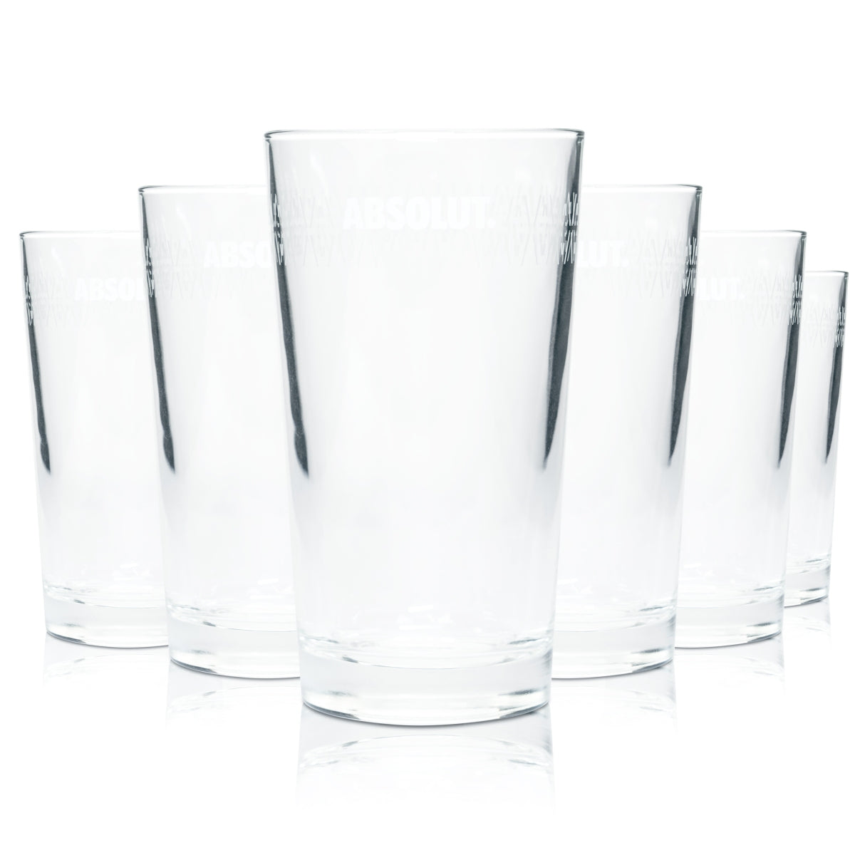 6 bicchieri Absolut Vodka 0,3 l Elyxir Tumbler Longdrink Cocktail