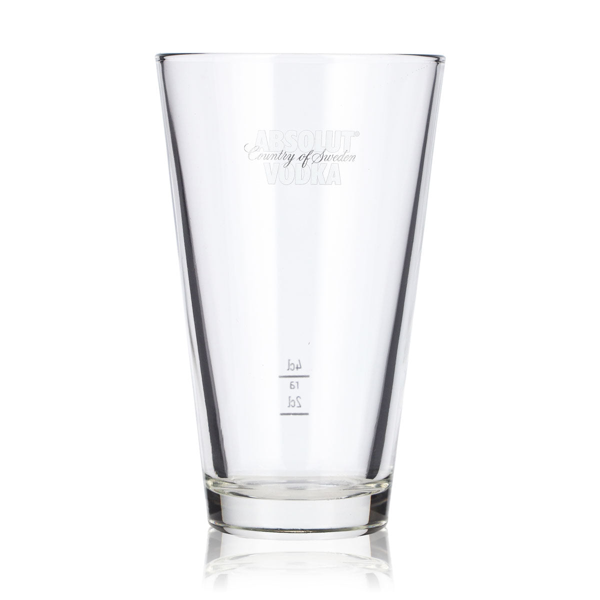 6 bicchieri da 2 cl + 4 cl per long drink Absolut Vodka, Country of Sweden Rastal – Vista 2